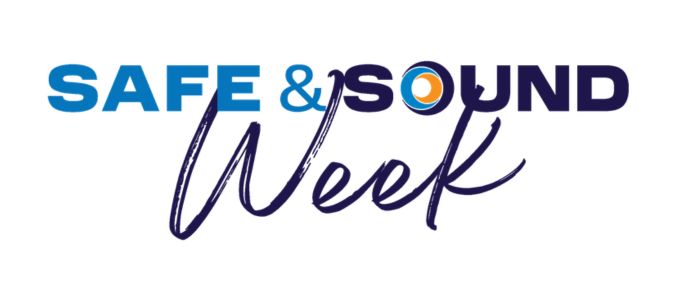 Safe & Sound Week logo on white background