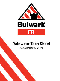 Rainwear Tech Sheet
